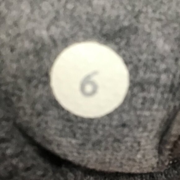 Lululemon Two Toned Grey and White Scuba Hoodie Size 6 - Picture 8 of 9